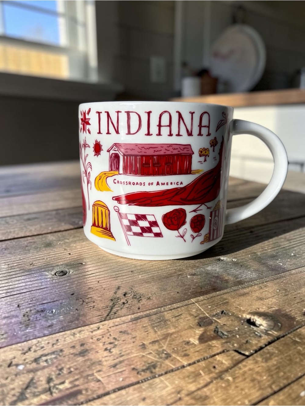 Starbucks Indiana Mug Been There
Series 14 oz Coffee Cup